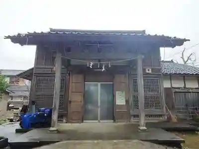 柳田神社の本殿