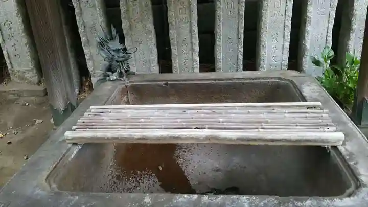 龍口寺の手水舎