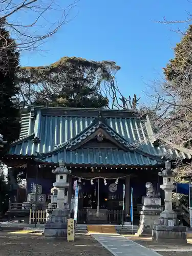 鶴峯八幡宮の本殿・本堂