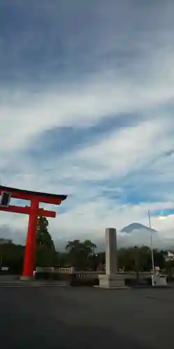 富士山本宮浅間大社の鳥居