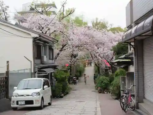 高津宮の庭園