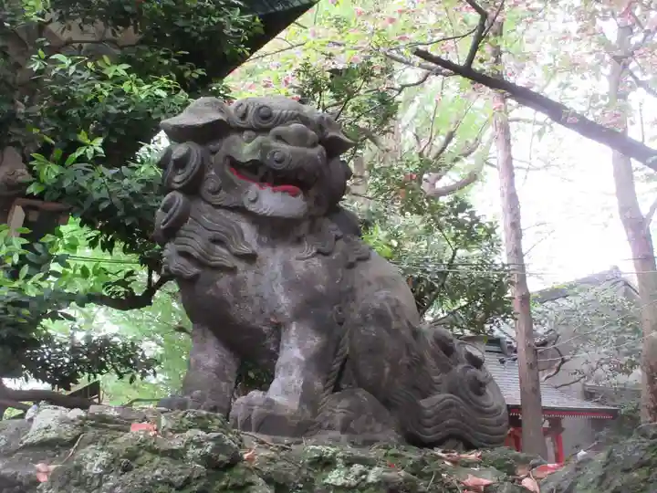 江東天祖神社の狛犬