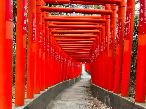 福徳稲荷神社の鳥居