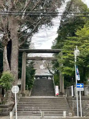 所澤神明社の鳥居