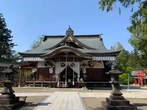 寒河江八幡宮の本殿・本堂