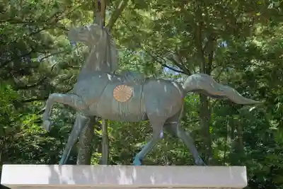 伊弉諾神宮の狛犬