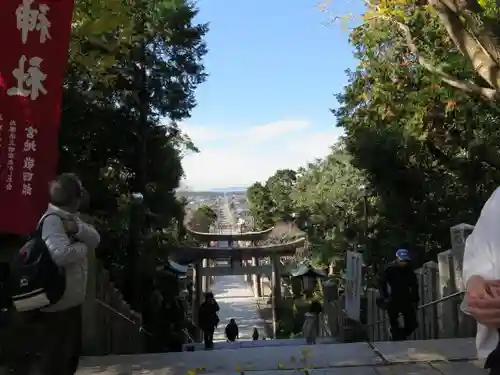 宮地嶽神社の景色