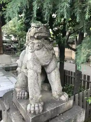 天祖神社の狛犬