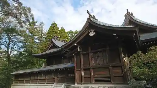 千栗八幡宮の本殿