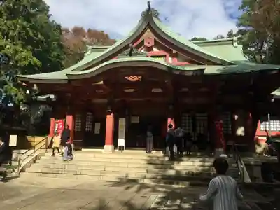 世田谷八幡宮の本殿・本堂