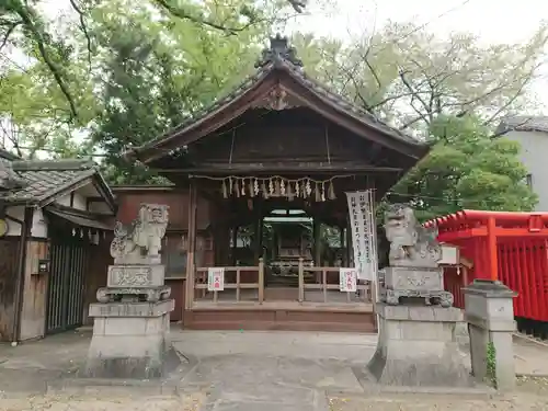 深島神社（柳原）の狛犬