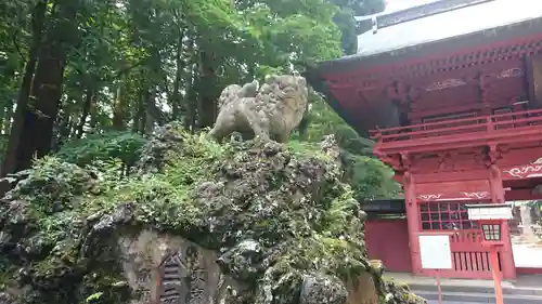 富士山東口本宮 冨士浅間神社の狛犬