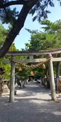 建部大社の鳥居