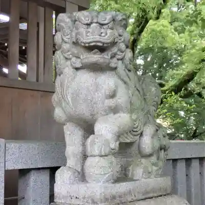 加納天満宮の狛犬