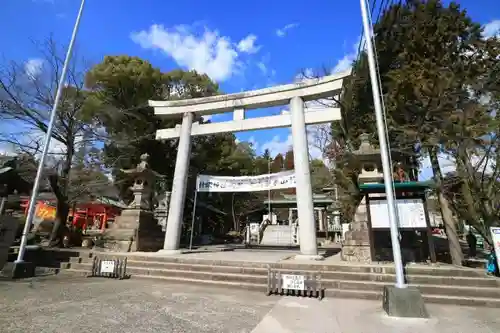 針綱神社の鳥居