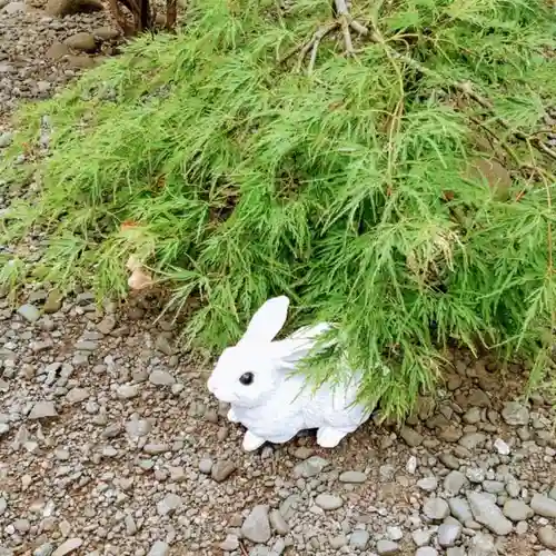 彌彦神社　(伊夜日子神社)の像