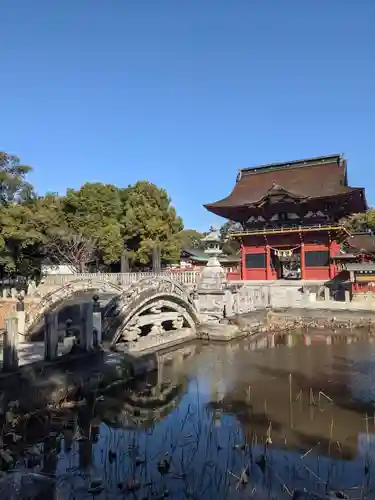 伊賀八幡宮の庭園