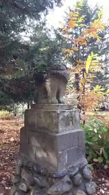 赤井川神社の狛犬