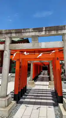 東京羽田 穴守稲荷神社の鳥居