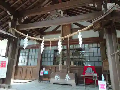 萱津神社の本殿・本堂