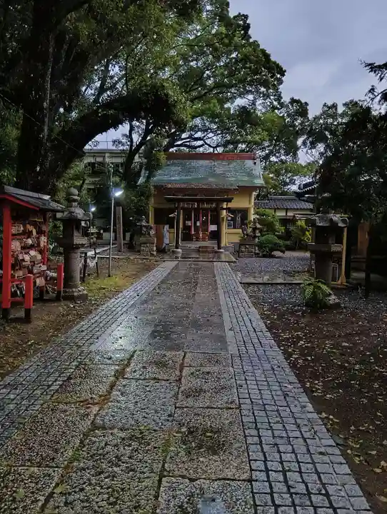 刺田比古神社の景色