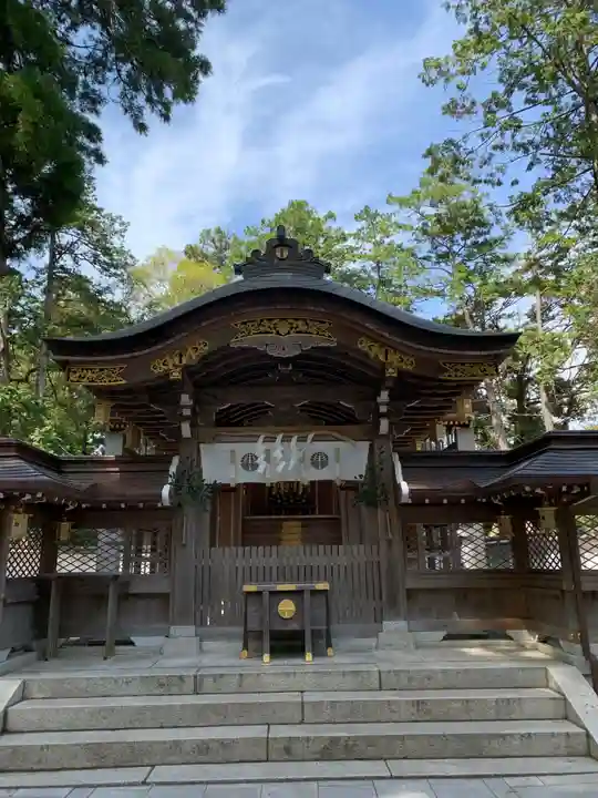 田村神社の本殿・本堂