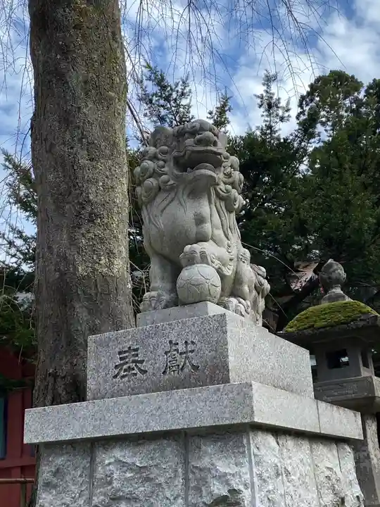 志波彦神社・鹽竈神社の狛犬