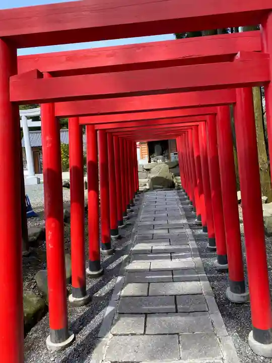 阿蘇白水龍神權現~白蛇神社~の鳥居