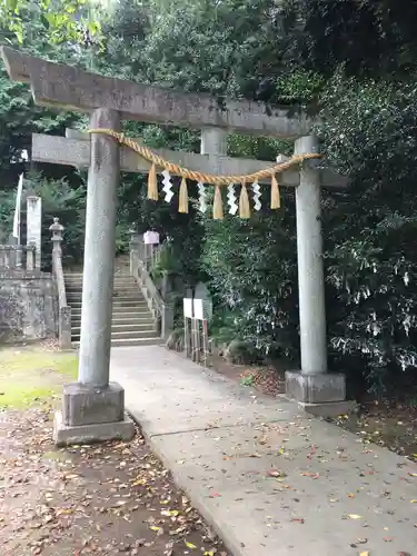 前玉神社の鳥居