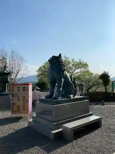 常陸国出雲大社の狛犬