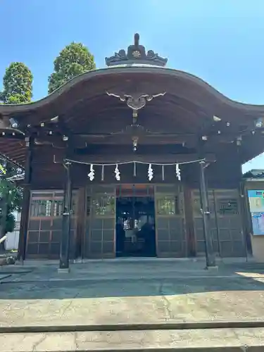 越中白山総社の本殿・本堂