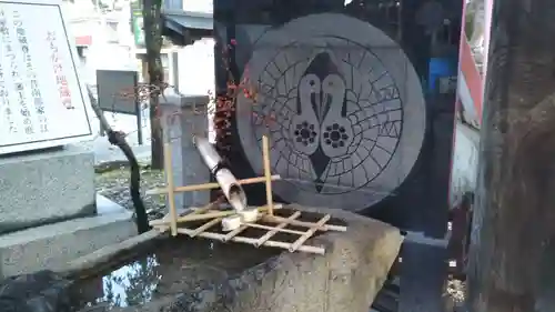 櫻山神社の手水