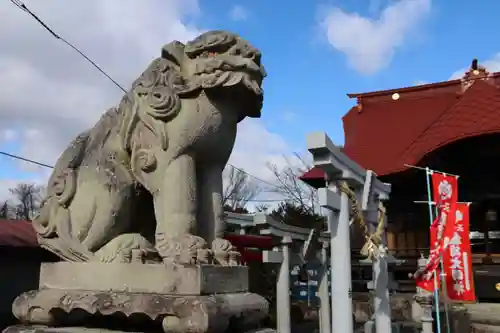 大鏑神社の狛犬