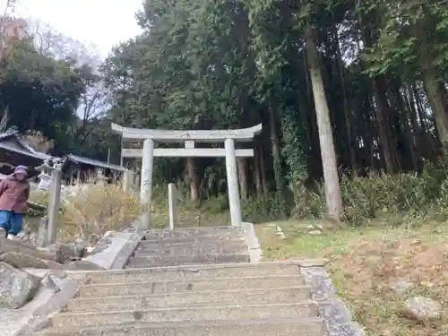 明見神社の鳥居