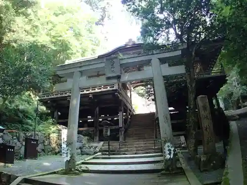 由岐神社の鳥居