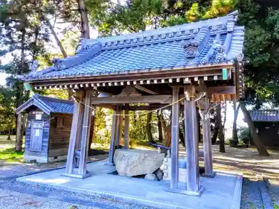 八幡社（吉浜八幡社）の手水舎