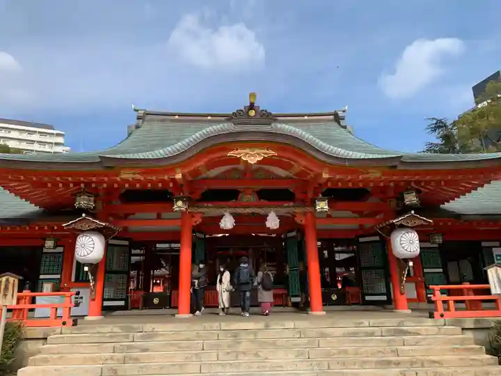 生田神社の本殿・本堂
