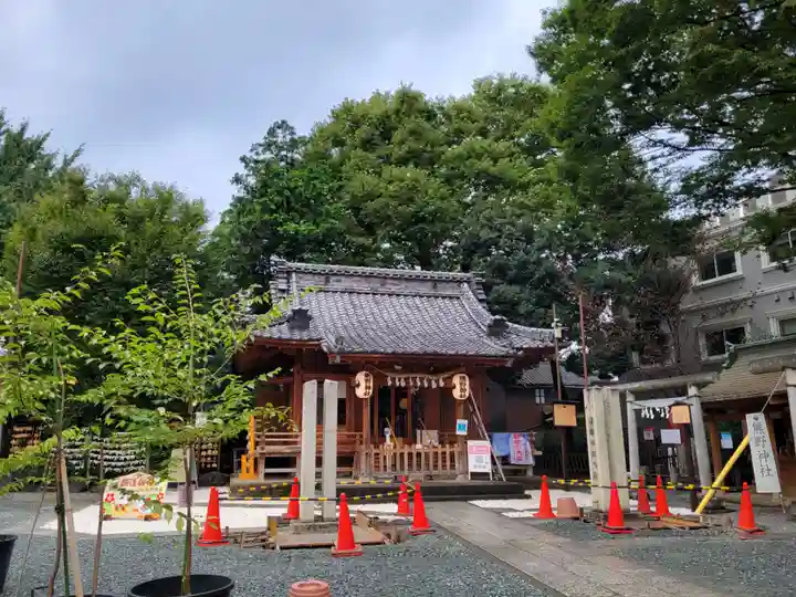 川越熊野神社の本殿・本堂
