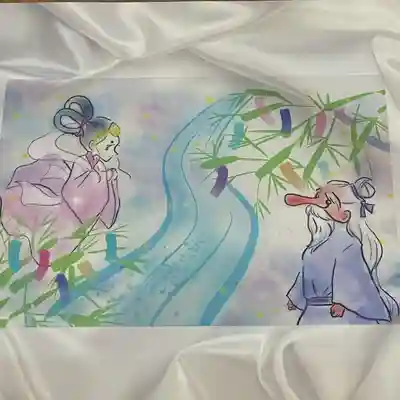 黒い御朱印帳に記帳した場合下記のようになります。