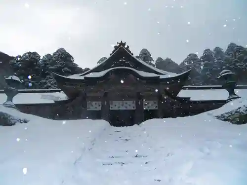 大神山神社奥宮の本殿