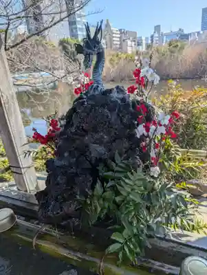 寛永寺不忍池弁天堂の手水舎