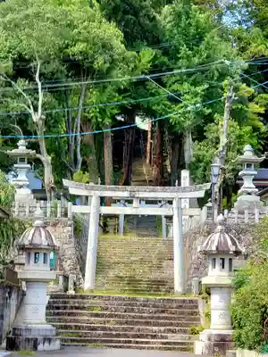 安達太良神社の鳥居