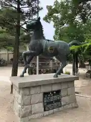 藤森神社の狛犬