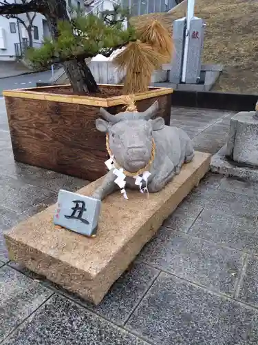 山田神社の狛犬