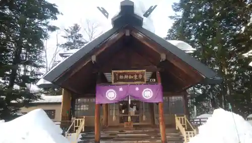 市来知神社の本殿