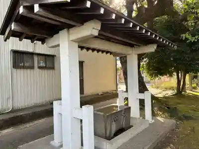 宇夫須那神社の手水舎