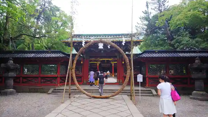 根津神社の山門・神門