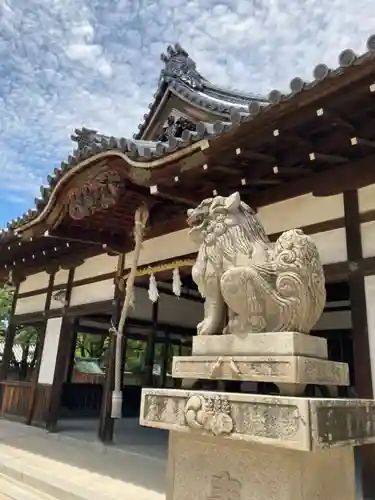 松原八幡神社の狛犬