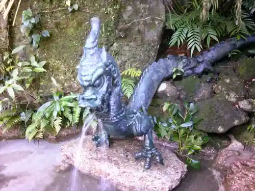 熊野那智大社の手水舎