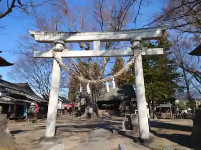 白鳥神社の鳥居